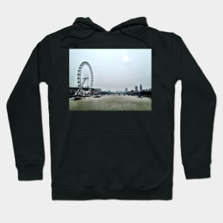 View from Embankment Bridge, London Hoodie